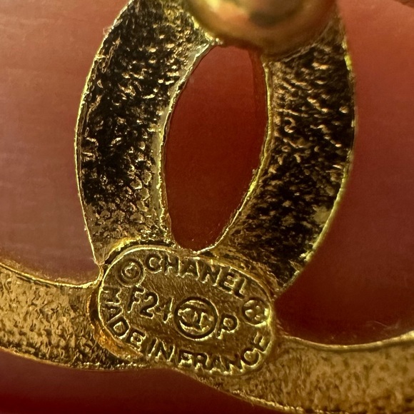 New With Tags and Receipt Chanel Stud Earrings - Picture 6 of 7